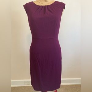 The Limited purple sheath dress